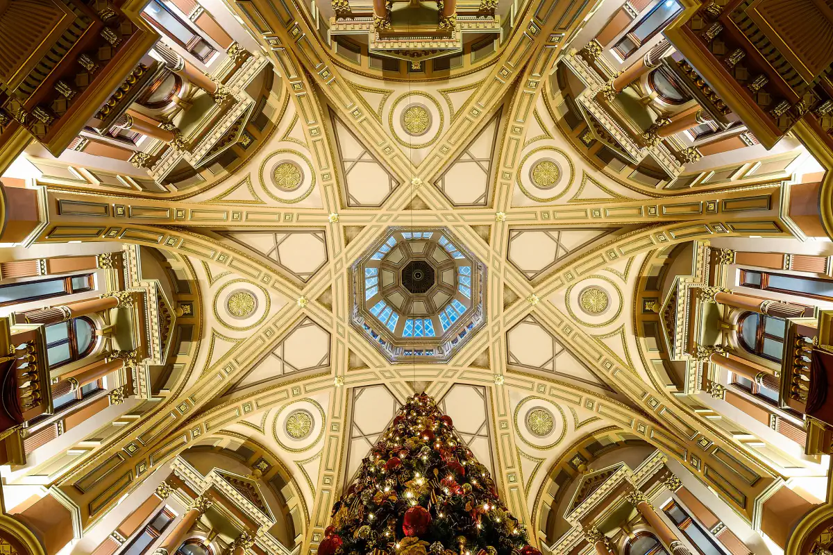 The copper dome at 333 Collins Street, Melbourne, where EMC Australia has its office.